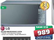 LG Silver Microwave Oven(MS3949CS)-39Ltr-1000W