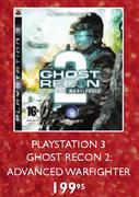 Playstation 3 Ghost Recon 2: Advanced Warfighter