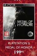 Playstation 3 Medal Of Honor