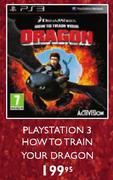 Playstation 3 How To Train Your Dragon