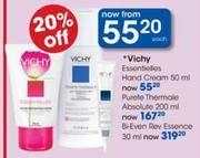 Vichy Essentielies Hand Cream-50Ml