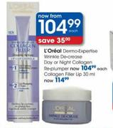 L'Oreal Demo-Expertise Wrinkle De-crease Day Or Night Collagen Re-Plumper