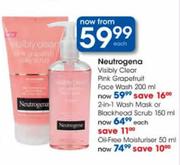 Neutrogena 2-in-1 Wash Mask Or Blackhead Scrub-150Ml