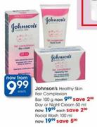 Johnson's Healthy Skin Fair Complexion Bar-100gm