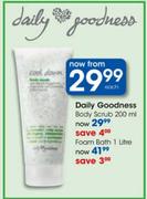 Daily Goodness Foam Bath-1l