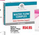 Nativa Water Flow Complex-30 Capsules