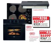 Defy Black Oven & Hob