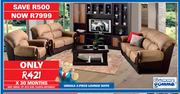 Gommagomma Ursula 3-Piece Lounge Suite