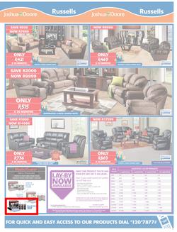Joshua Doore & Russells : Lowest Instalments For You (20 Jul - 2 Aug 2015), page 7