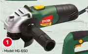 Ryobi 650W Angle Grinder 115mm HG-650-Each