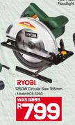 Ryobi 1250W Circular Saw 185mm HCS-1250