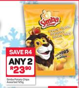 Simba Potato Chips Assorted-2 x 125g