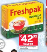 Freshpak Rooibos Tagless Teabags-80s
