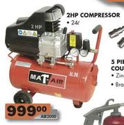 2HP Compressor-24Ltr