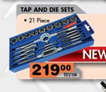 Tap And Die Sets-21pcs