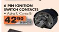 Opel Parts 6 Pin Ignition Switch Contacts