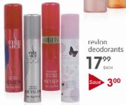 Revlon Deodorants-Each