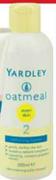 Yardley Oatmeal Even Skin Refreshing Toner