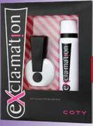 Coty Exclamation Gift Set;Spray Cologne-10ml & Perfumed Body Spray-90ml-Per Set