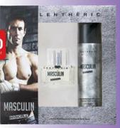 Lentheric Masculin Gift Set;Invincible Parfum Pour Homme-50ml & Deodorant-125ml-Per Set 