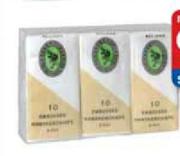 Clicks 6-Pack 10 Pocket Hankies 3-Ply