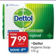 Dettol Hygiene Soap-175g each