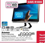 Lenovo C320 i3 All-In-One Touchscreen Desktop