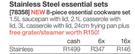 8-Piece Essential Cookware Set-Stainless