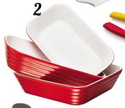 Love Cooking 2-Tone Stoneware 25cm Square Baker