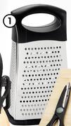 Clicks 4-Sided Square Grater-Each