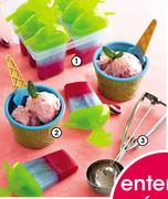 Clicks 8-Piece Plastic Fish Ice Lolly Maker-Each