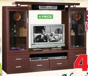Manhattan Wall Unit-4 Piece