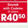 Sinutab with Codeine-20 Tablets
