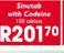 Sinutab with Codeine-100 Tablets