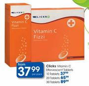 Clicks Vitamin-C Effervescent Tablets-20's