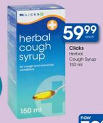 Clicks Herbal Cough Syrup-150ml