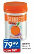 Scorbex Vitamin-C Tablets-100's