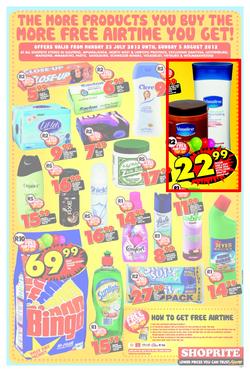 Shoprite Gauteng : Low Price Birthday (23 Jul - 5 Aug), page 8