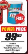 Build It Waterproofing With Free Membrane Assorted Colours-5l