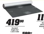 Durafoil Single Foil-1.5mx30m
