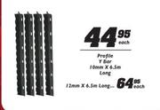 Profile Y Bar 10mm*6.5m Long-Each