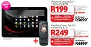 Vodafone Smart Tab 10" + Samsung E250