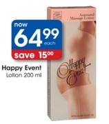 Happy Event Lotion-200Ml