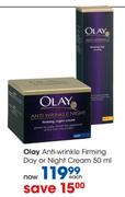 Olay Anti-Wrinkle Firming Day or Night Cream-50ml