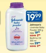 Johnson's Lavender Baby Powder-200g