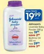 Johnson's Bedtime Oil-200ml