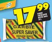 Garbie Supersaver Refuse Bags-20's
