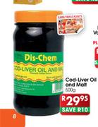 Cod-Liver Oil and Malt-500g