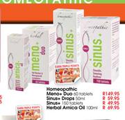 Homeopathic Meno+ Duo Tablets-60's