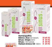 Homeopathic Sinus+ Drops-50ml
